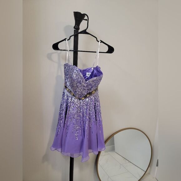 Sherri Hill Dresses & Skirts - Sherri Hill Dress Silk Size 2 Homecoming Prom